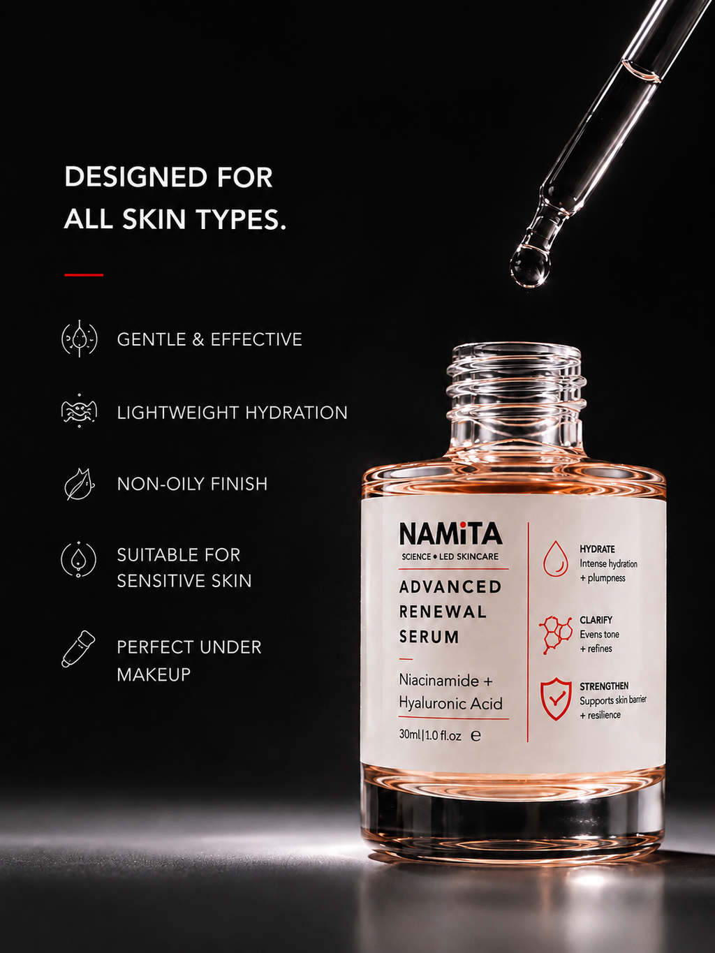 Advanced Renewal Serum
 (Water Based)